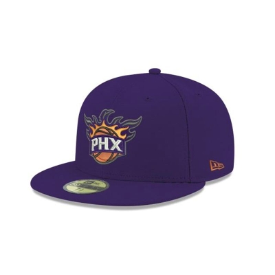 Purple Phoenix Suns Hat - New Era NBA Team Color 59FIFTY Fitted Caps USA5163894